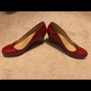 7M Brand new Jessica Simpson Red Wedges
